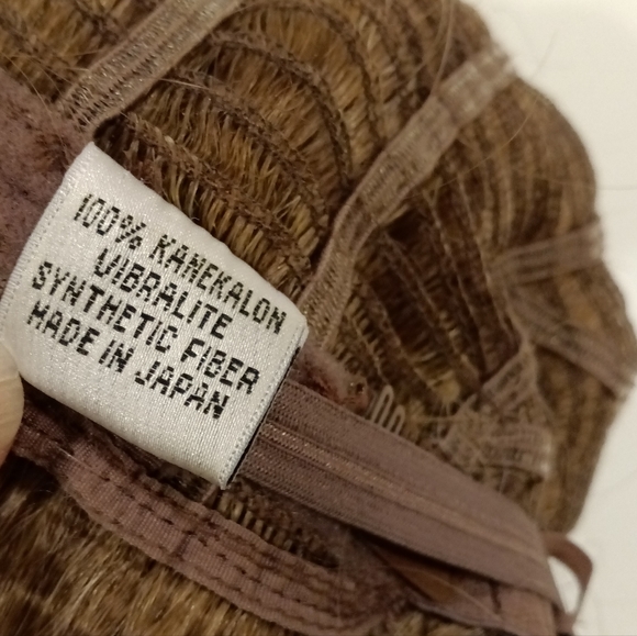 Ava Gabor Brunette Wig Kanekalon Vibralite Synthetic Wig Japanese Fiber - Picture 8 of 9